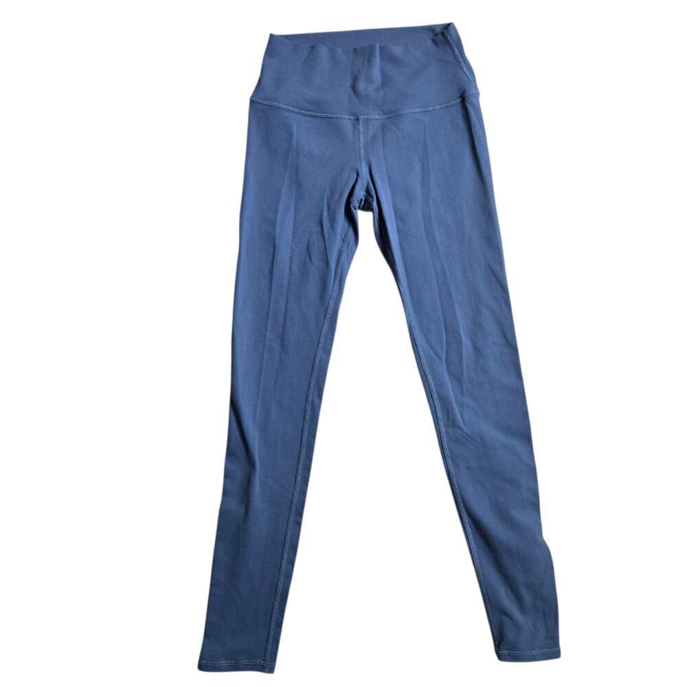 Alo Yoga High Waist Navy Dash Leggings Size: S